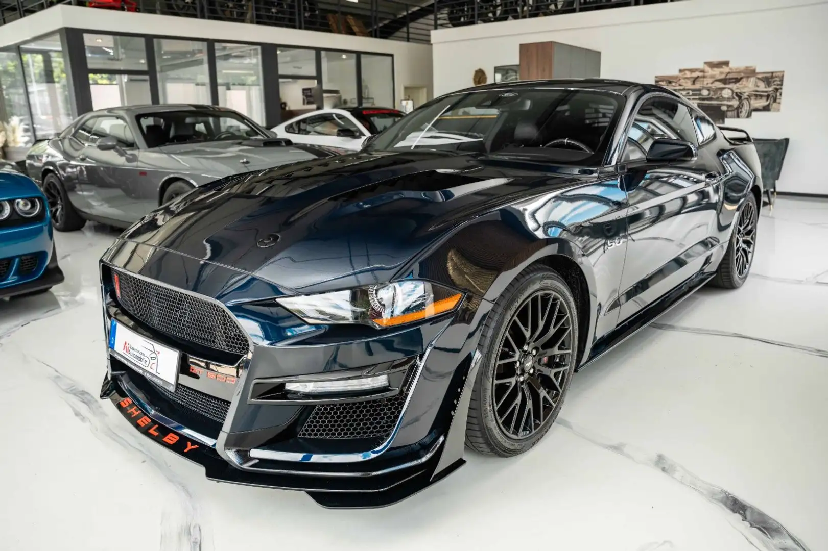 Ford Mustang GT 5,0 Gt 500 SHELBY PREMIUM PERFORMANCE Zwart - 1