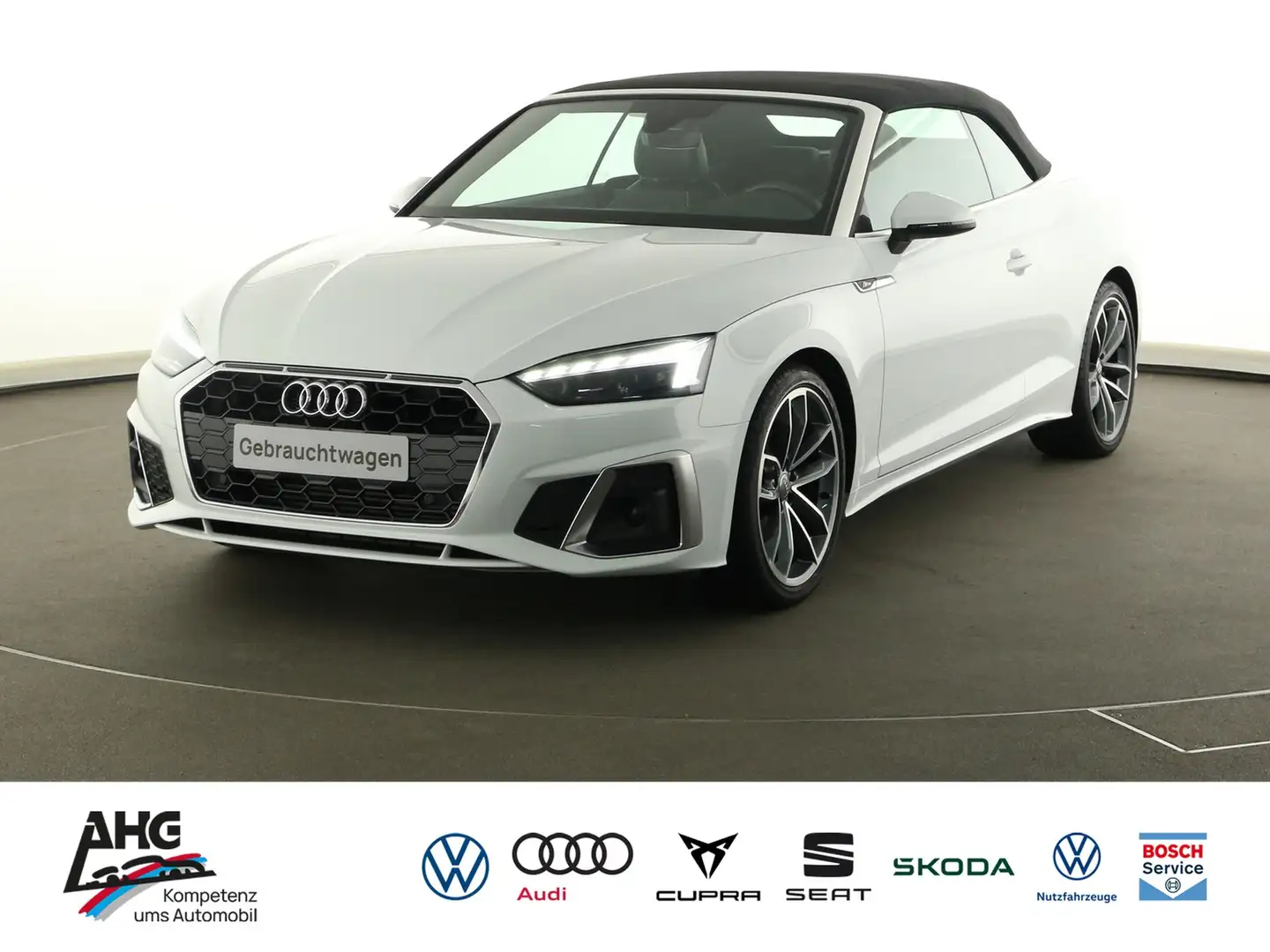 Audi A5 Cabrio 2.0 TFSI S-tronic S line Blanco - 1