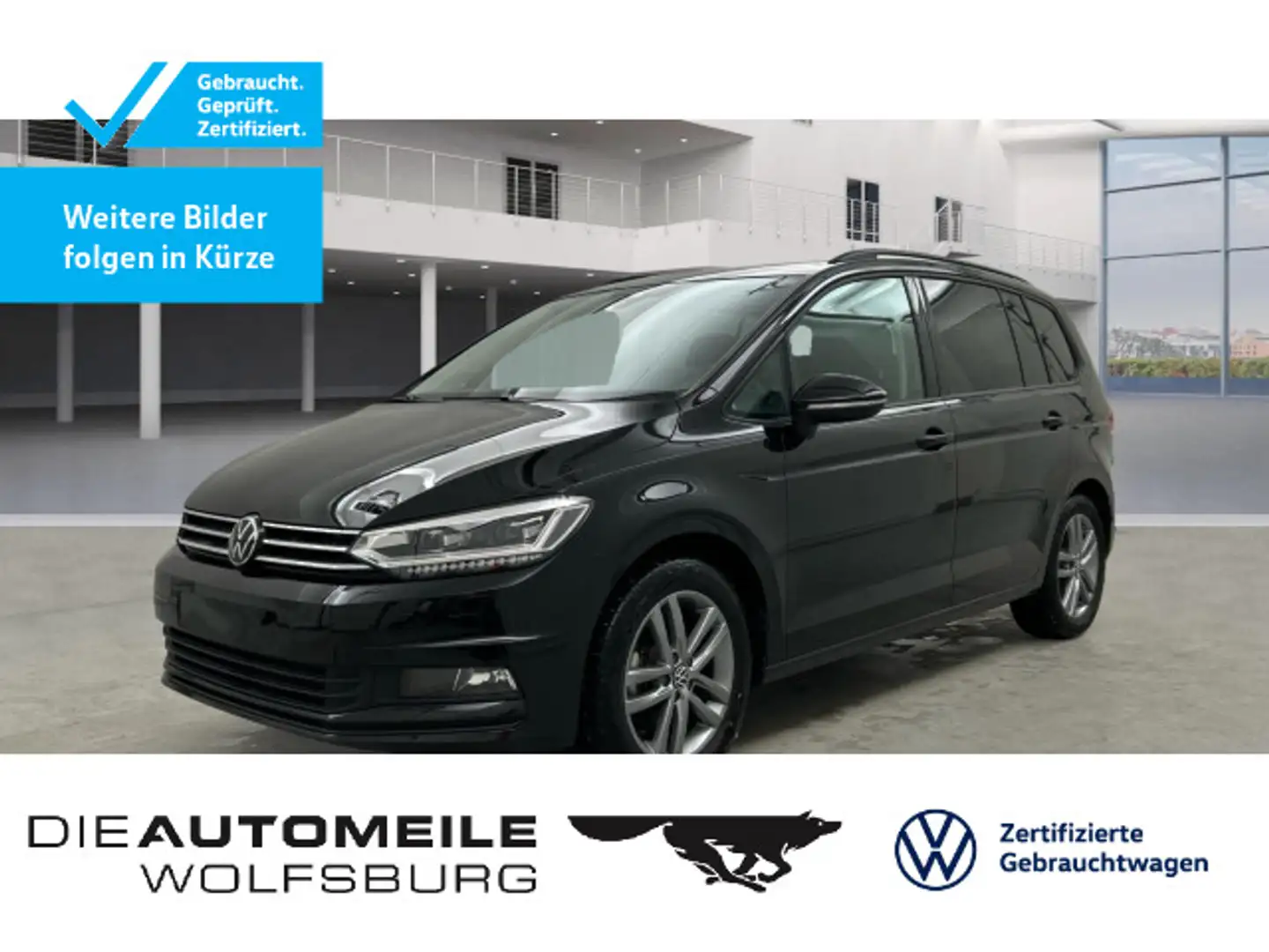 Volkswagen Touran 1.5TSI DSG Comfortline 7SITZE/LED/SITZHZ Schwarz - 1