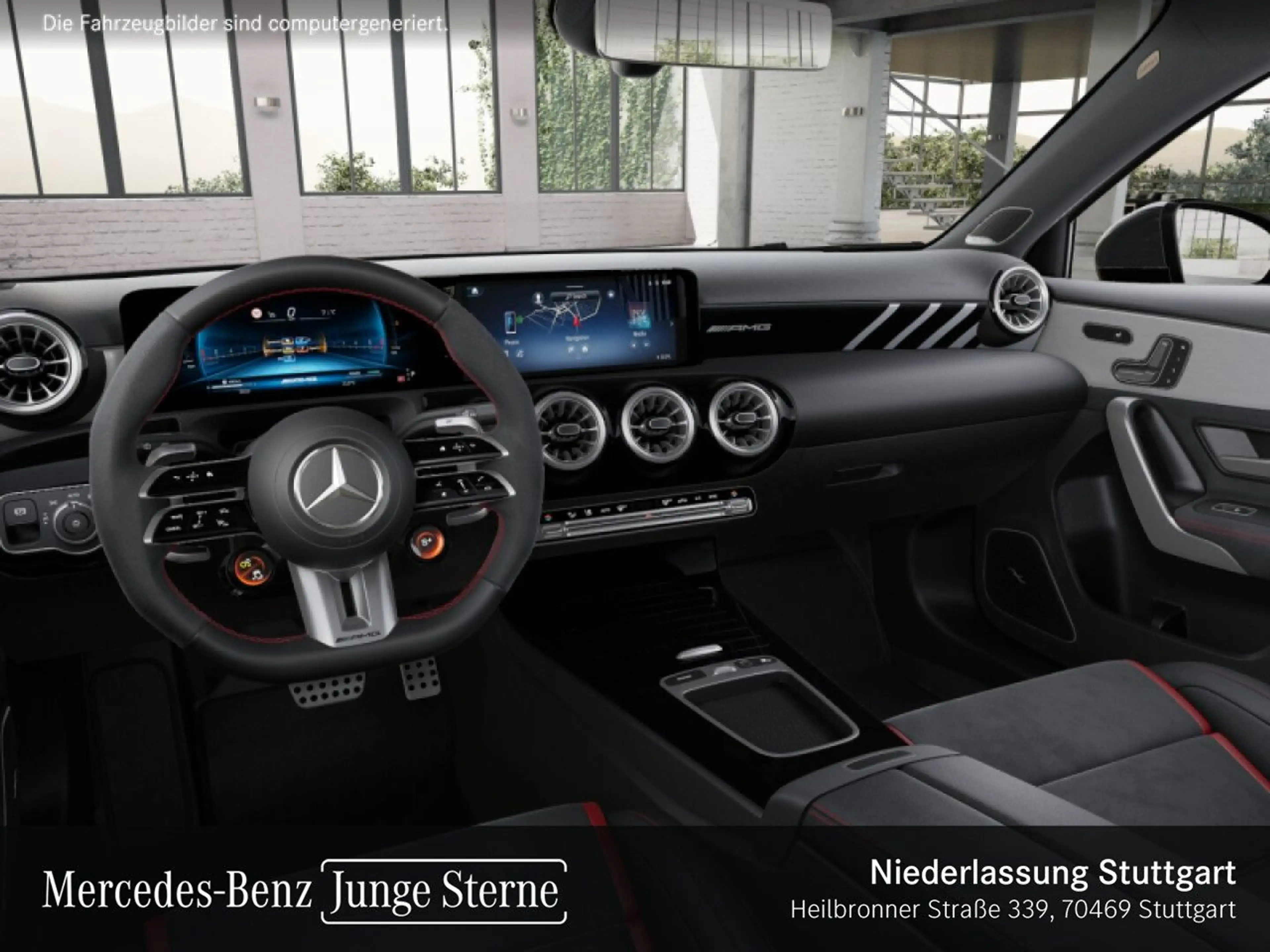 Mercedes-Benz A 45 AMG A 45 S 4M DRIVERS+PANO+360°+MULTIBEAM+BURMESTER — photo 9