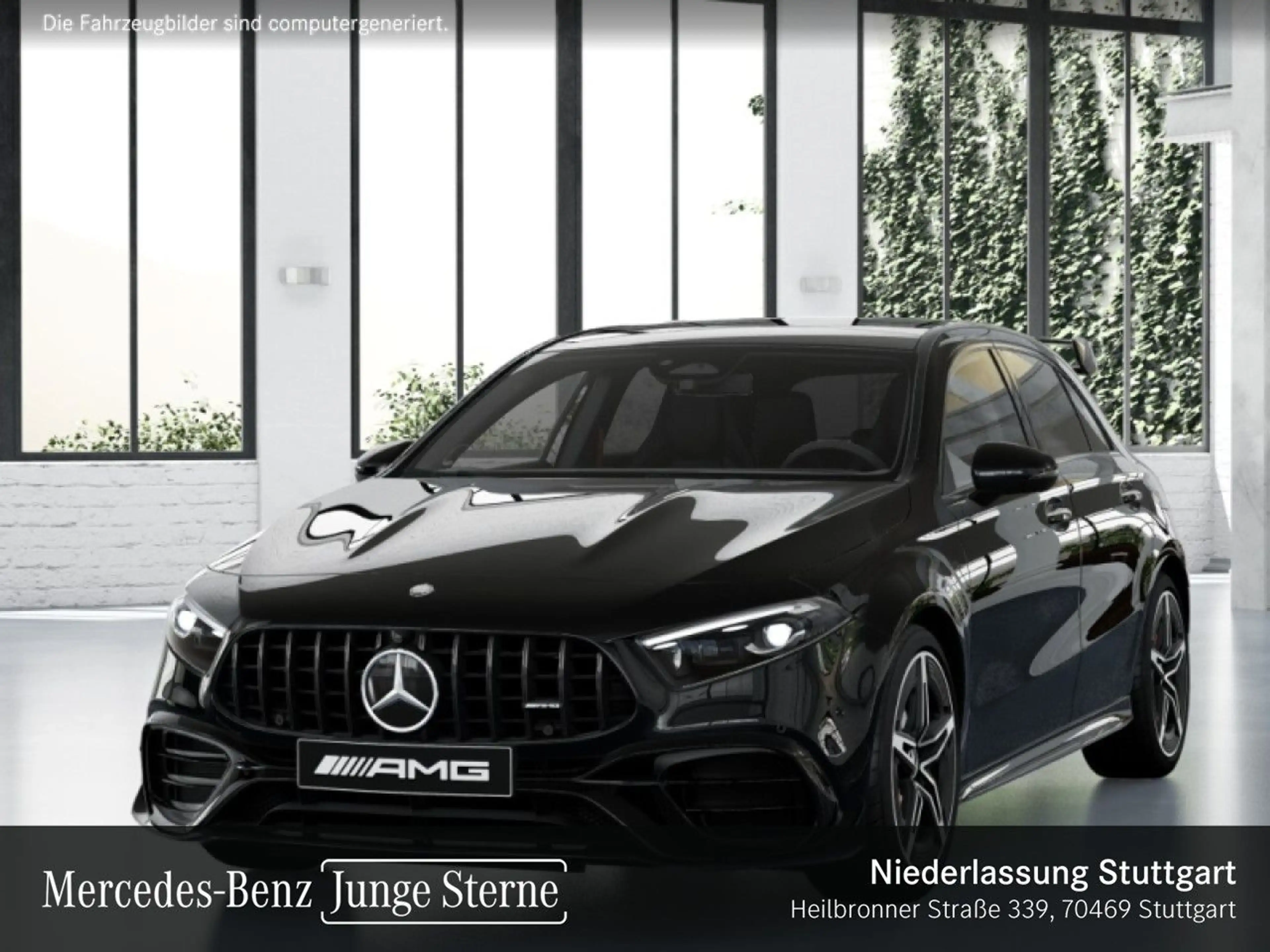 Mercedes-Benz A 45 AMG A 45 S 4M DRIVERS+PANO+360°+MULTIBEAM+BURMESTER — photo 2