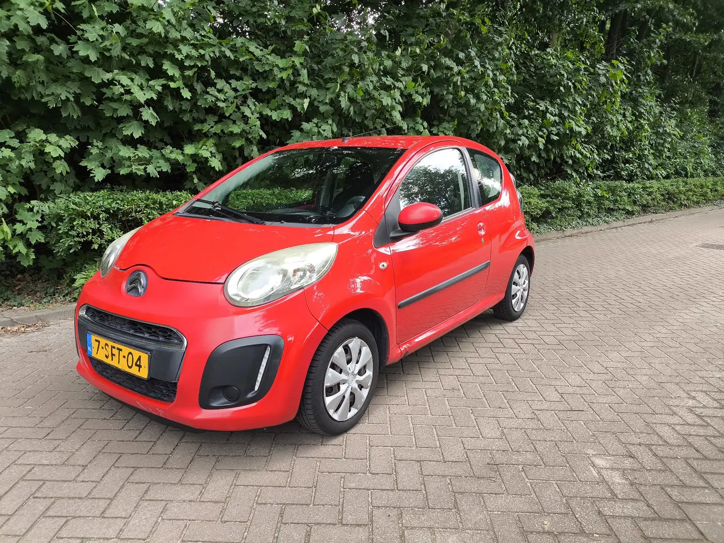 Citroen C1 Facelift Led 2012 Rood Airco Nieuwe APK Rood - 1