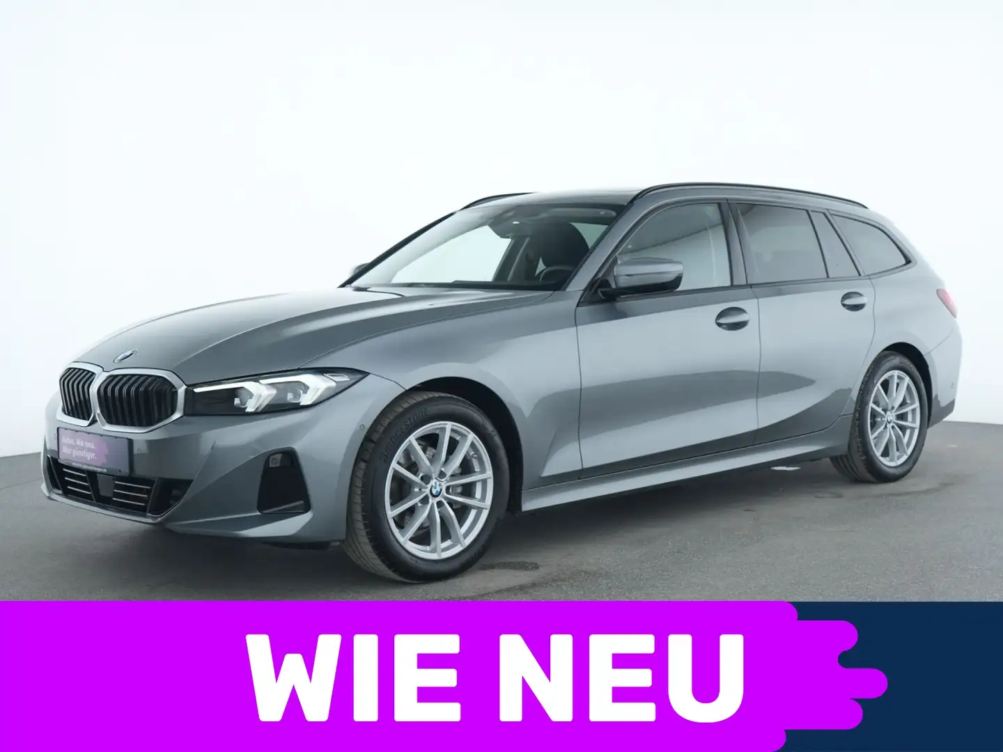 BMW 318 i ACC|Panorama|AHK|LED|Kamera|SHZ|Navi Grau - 1