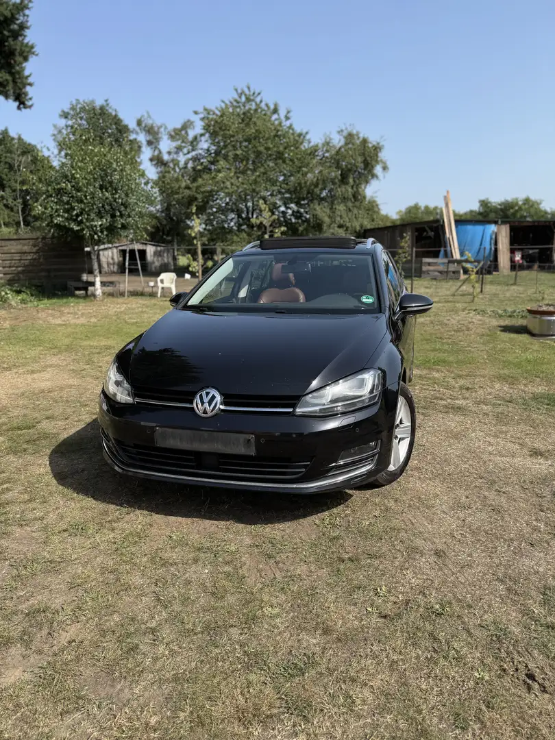 Volkswagen Golf Variant 1.6 TDI DSG - Pano - Cruise - Navi Black - 1