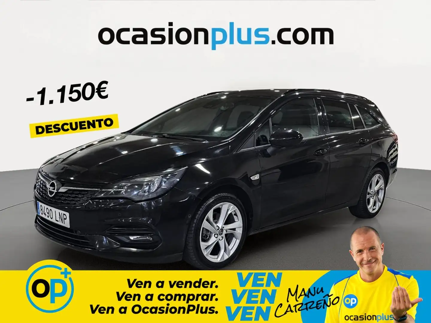 Opel Astra ST 1.4T S/S Business Elegance Aut. 145 Negro - 1