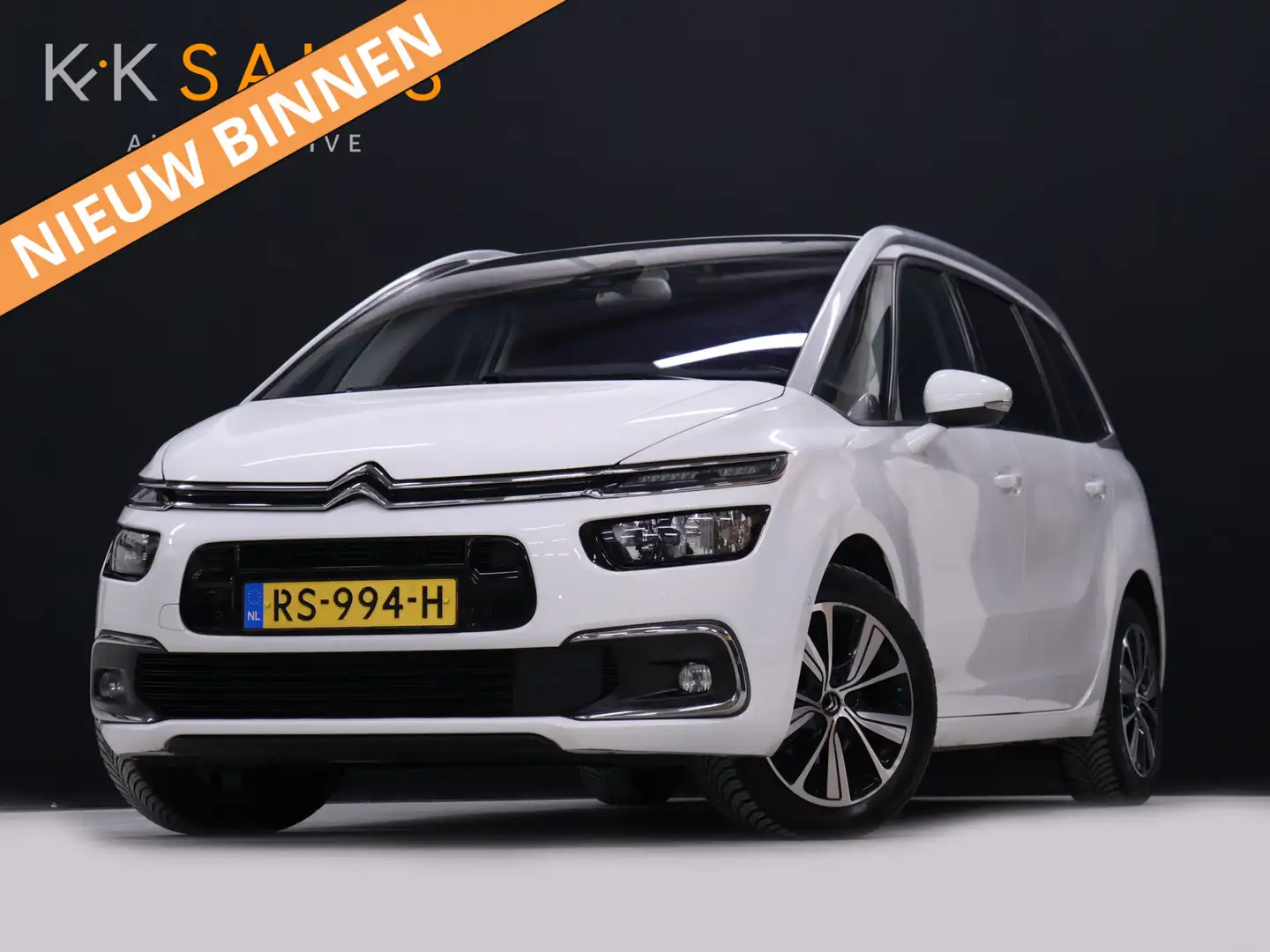 Citroen Grand C4 Picasso 1.2 PureTech Business 7P [TREKHAAK, MEMORY SEATS, Blanc - 1