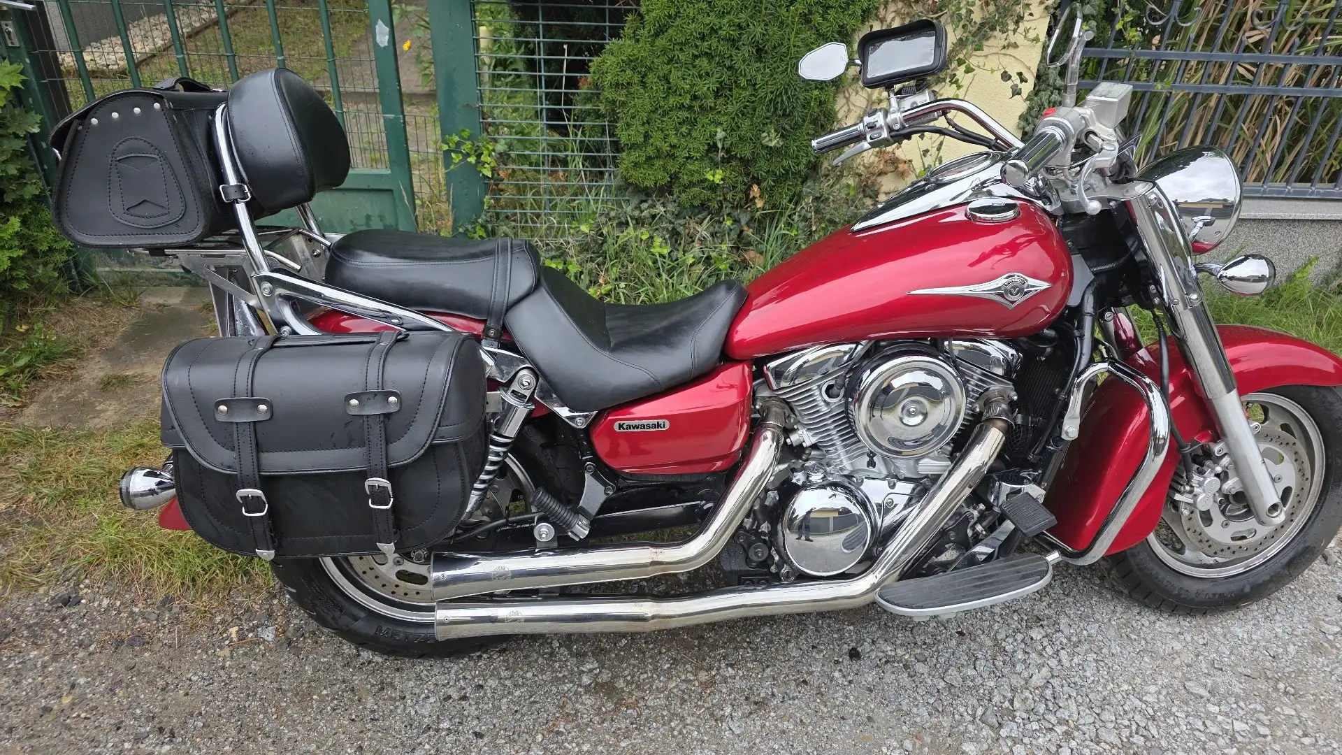 Kawasaki VN 1600 Classic Rood - 1