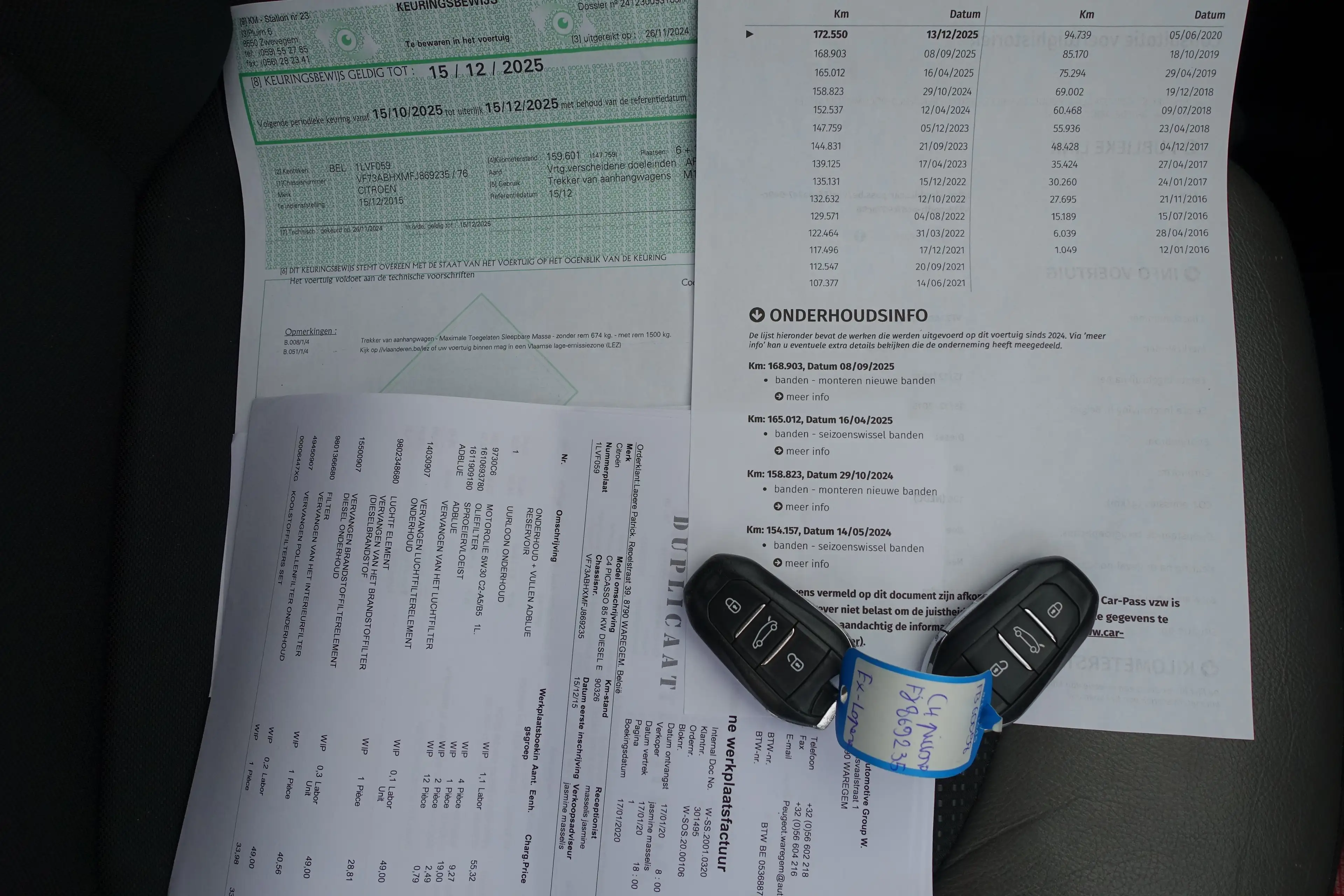 Citroen C4 Picasso C4 Picasso e-HDi 115 Exclusive 7 place euro6d — photo 15