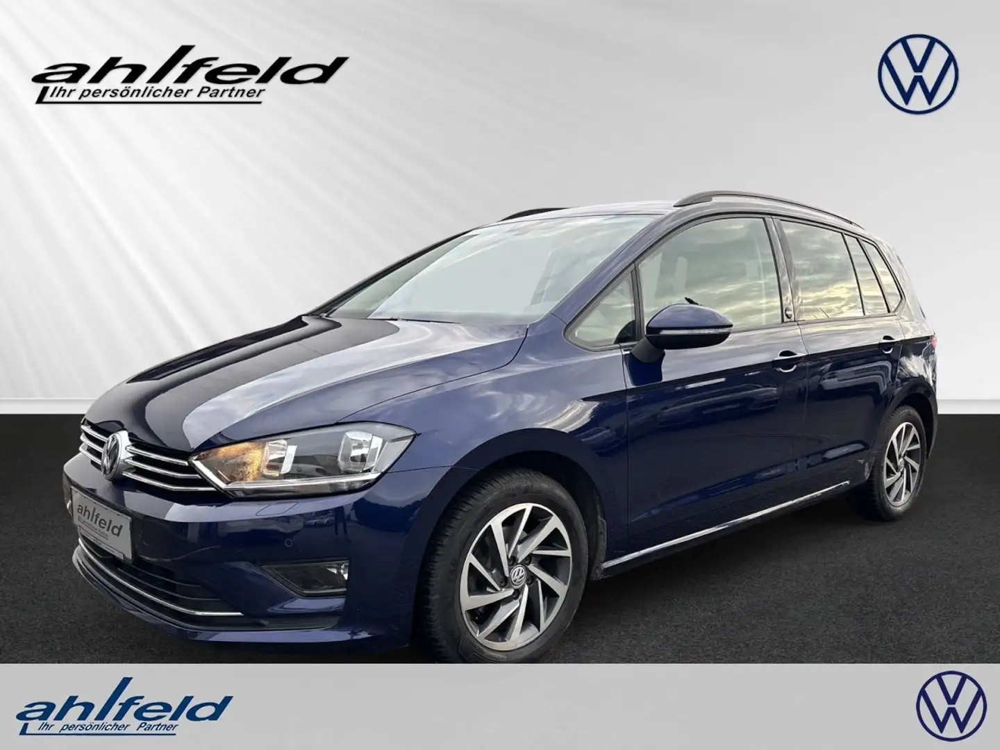 Volkswagen Golf Sportsvan Sound 1.2 TSI DSG AHK KAM ACC Navi SHZ Klimaauto P Bleu - 1