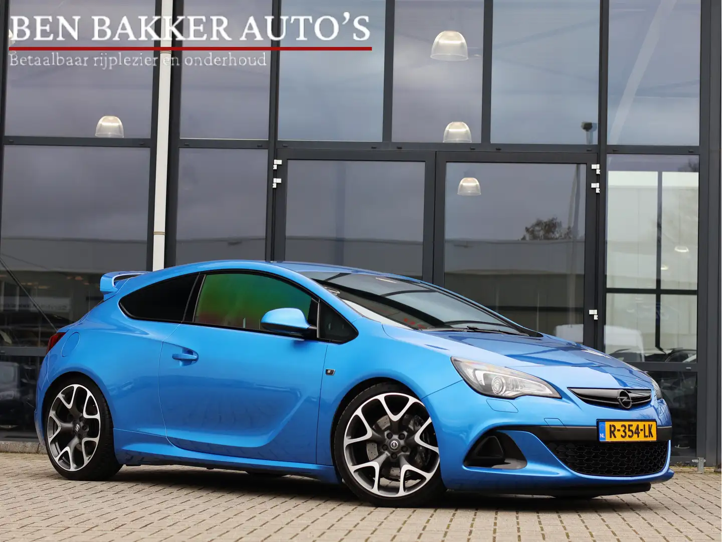 Opel Astra GTC 2.0 Turbo OPC 280PK *VOLLEDER*INFINITY*PERFORM Bleu - 1