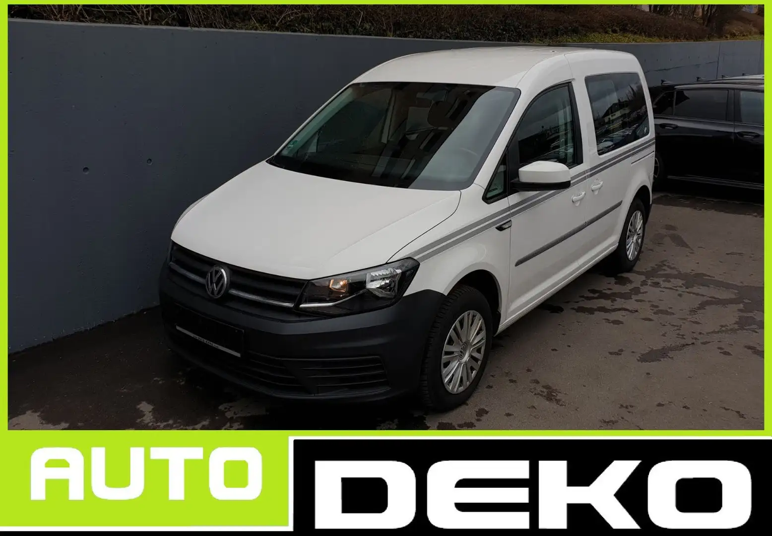Volkswagen Caddy 2,0TDI DSG 5-Sitzer 2 x Schiebetür/ACC/Kam Weiß - 1