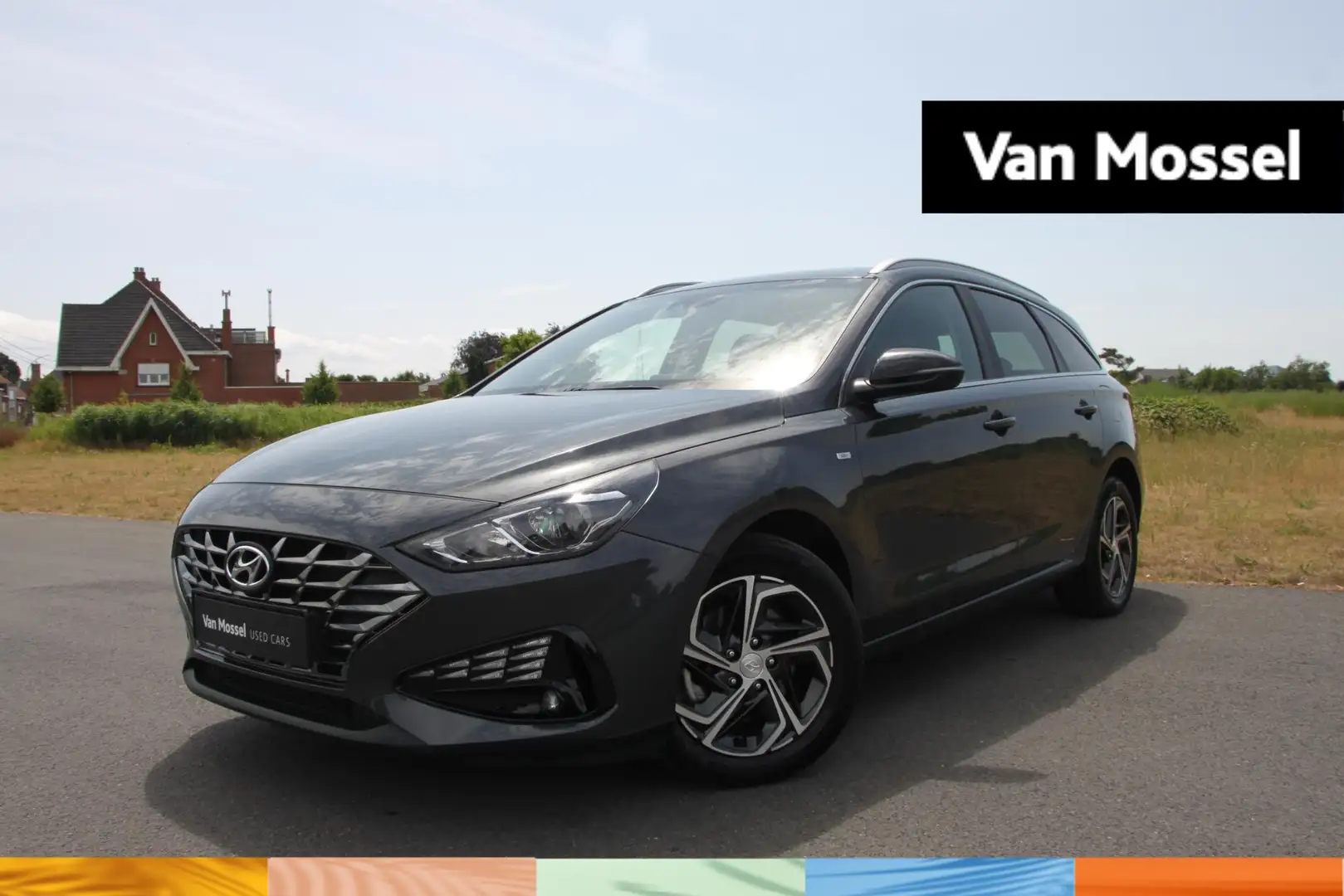 Hyundai i30 Wagon 1.0 T-GDi 88kW Techno DCT Grijs - 1