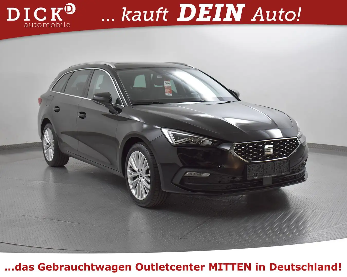 SEAT Leon ST 1.5TSI Xcell PANO+VIRTU+LED+SHZ+KAM+ACC+ Nero - 1