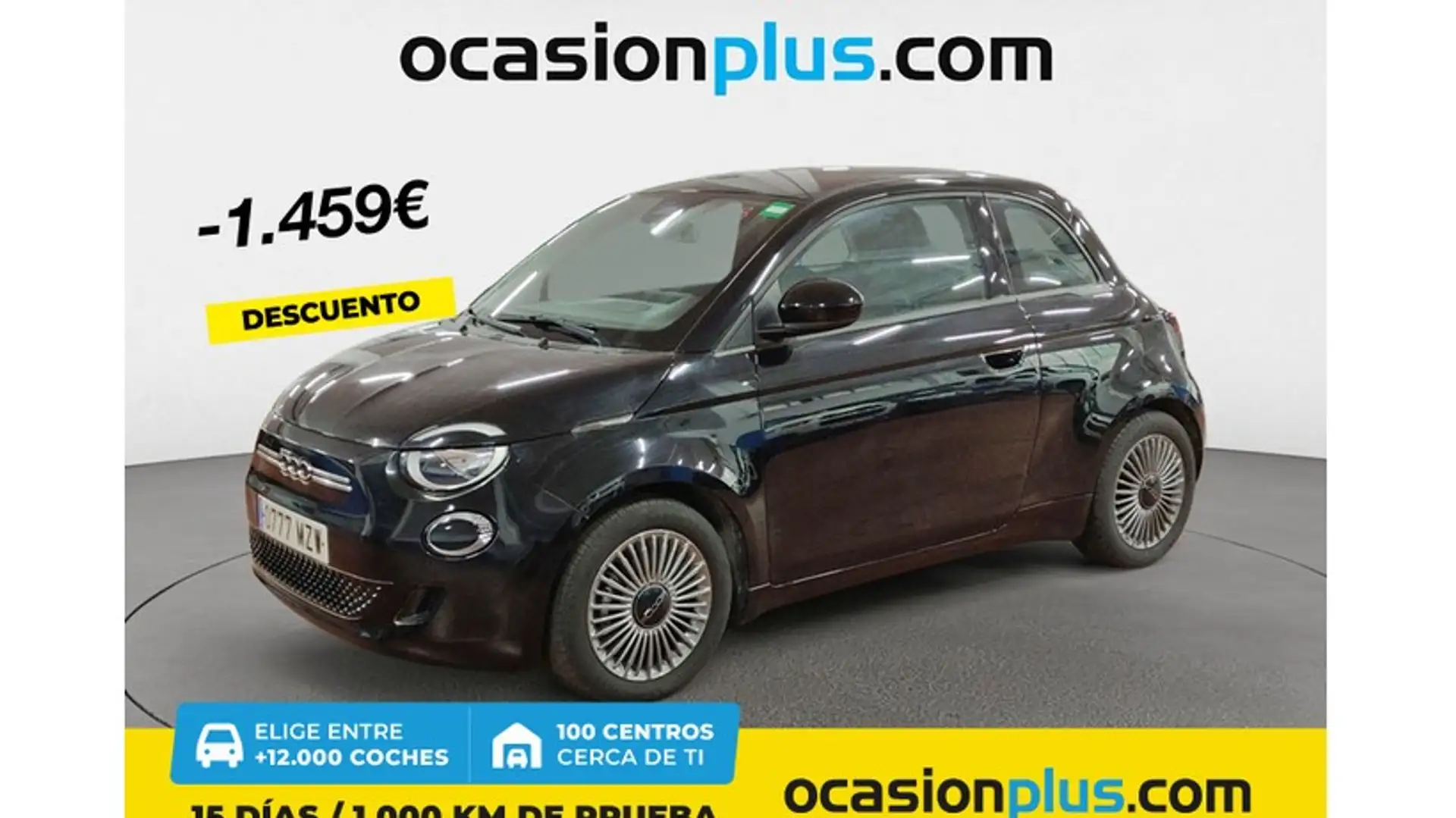 Fiat 500e 70Kw Icon Negro - 1