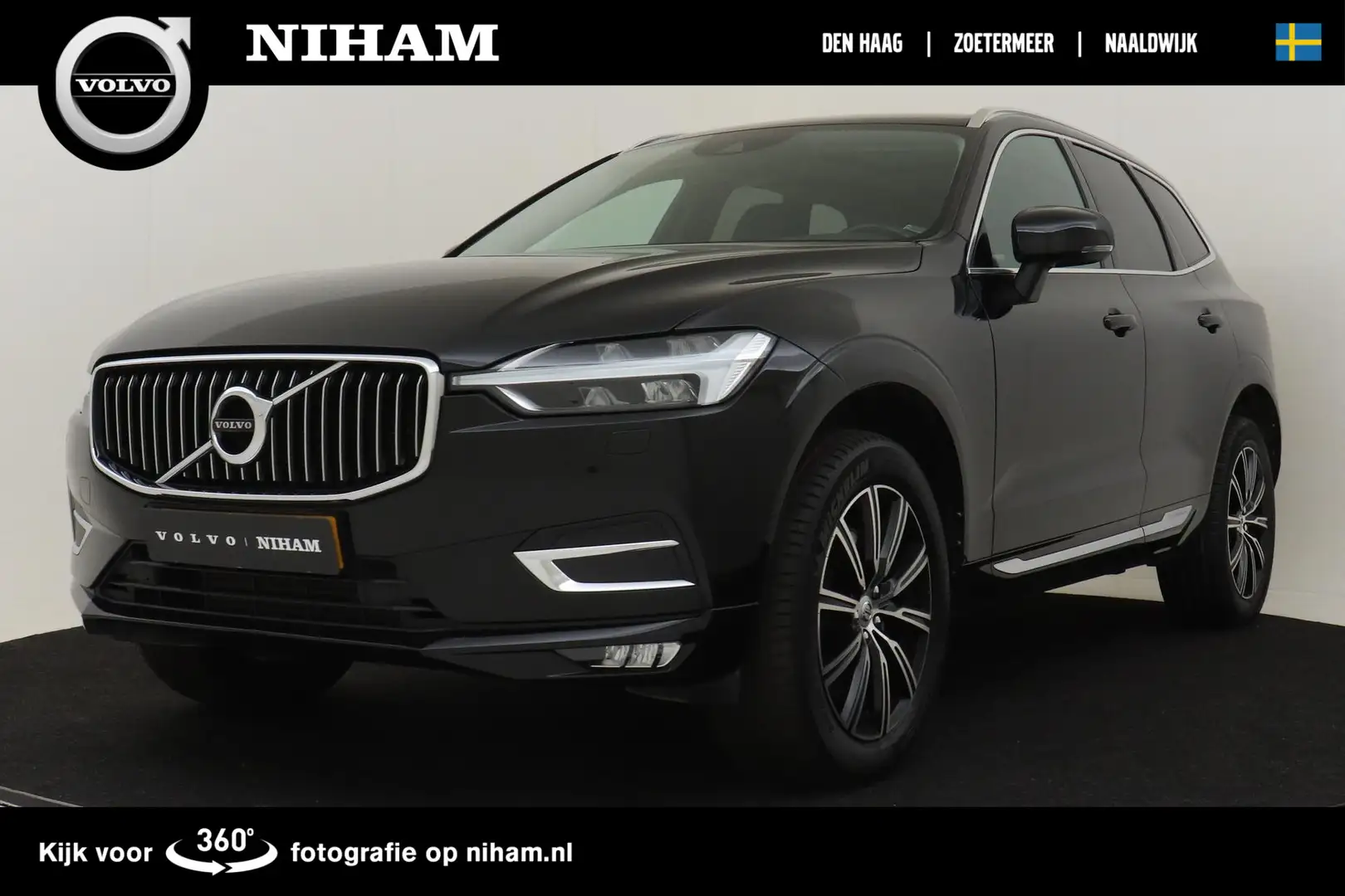Volvo XC60 T5 AUT. AWD INSCRIPTION -PANO.DAK|LUCHTVERING|CAME Zwart - 1