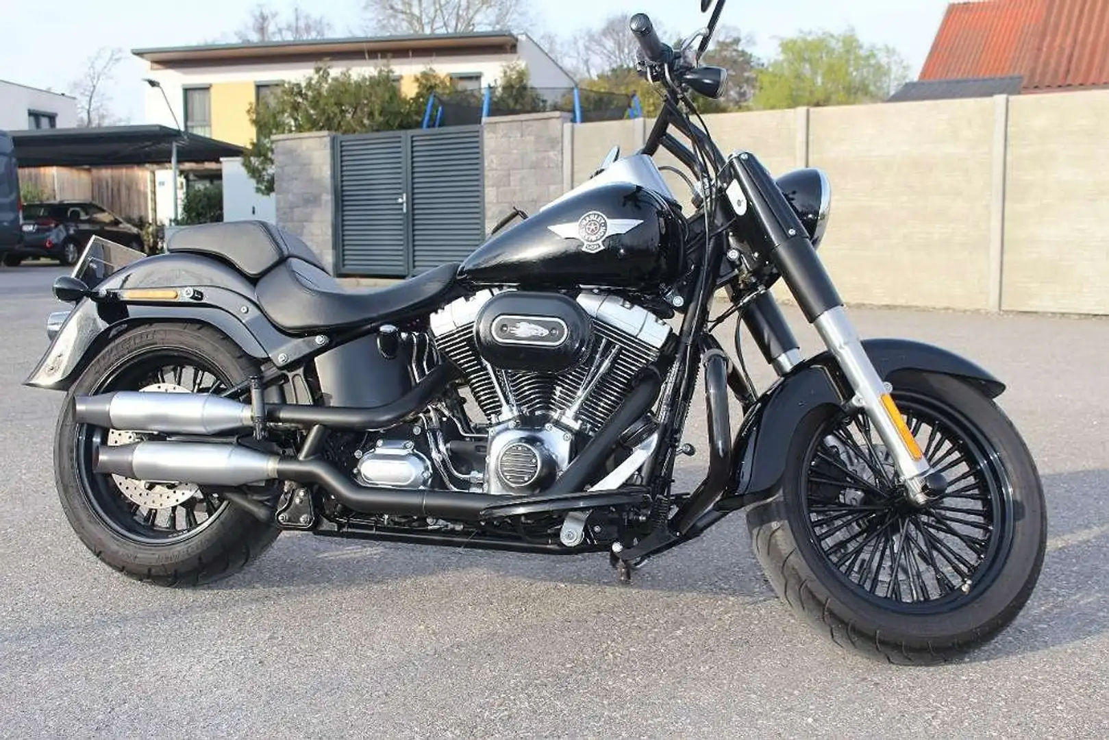 Harley-Davidson Softail Fat Boy Special (FLSTFB) Černá - 1