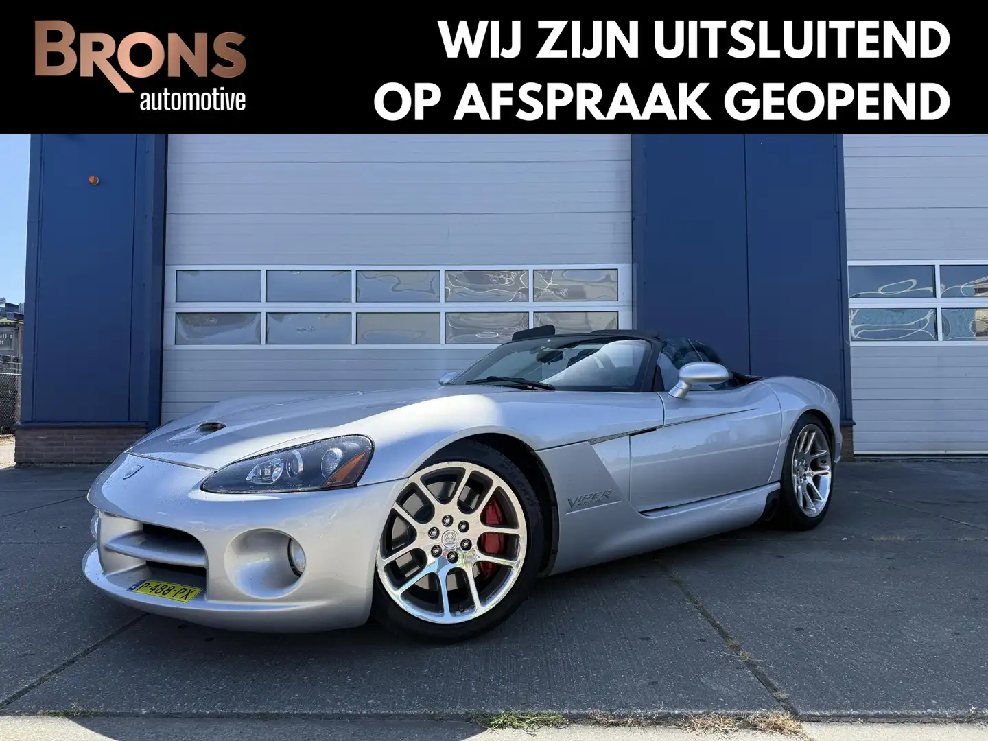 Dodge Viper srt-10 Cabrio l  Nieuwstaat Grijs - 1