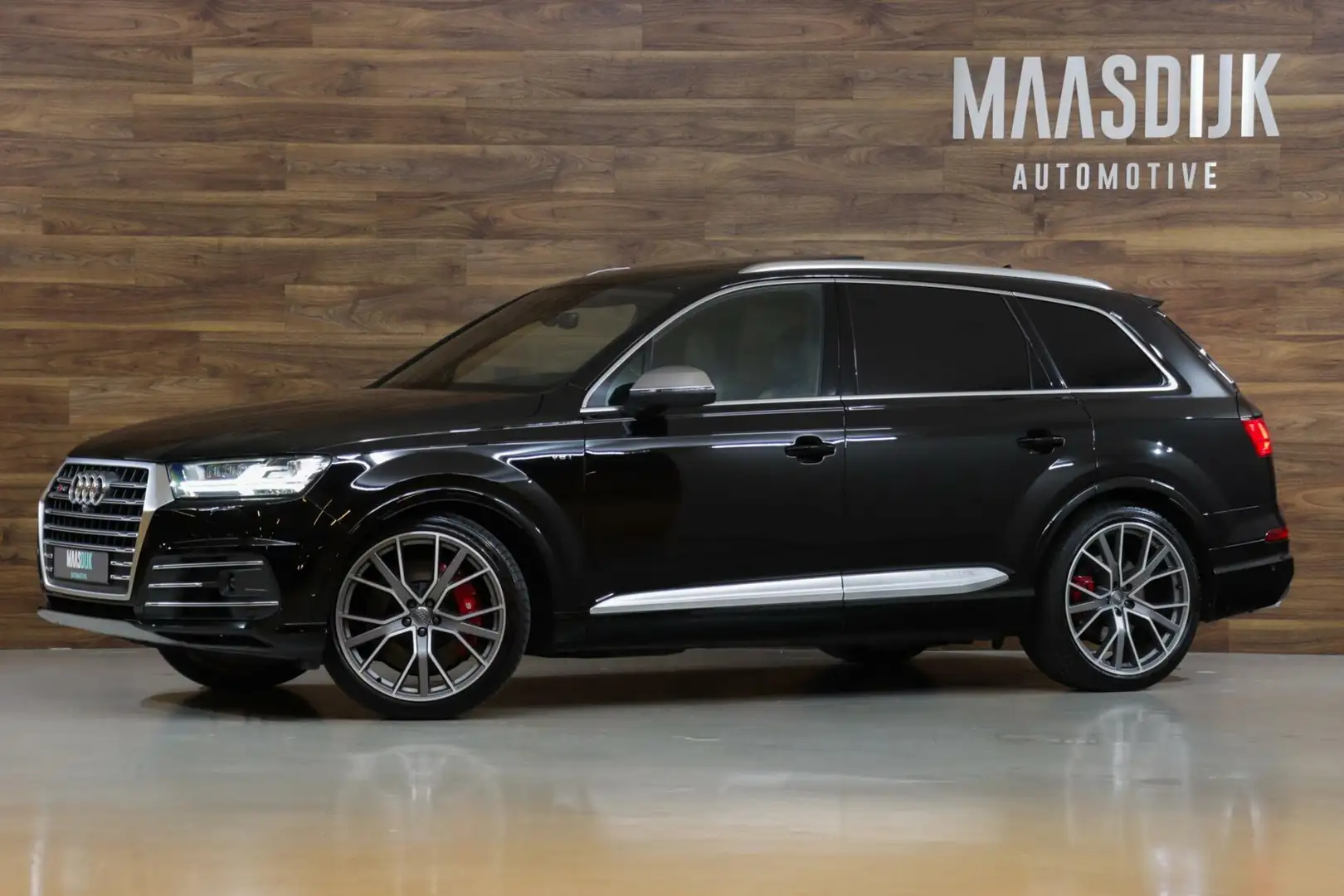 Audi SQ7 4.0 TDI SQ7 quattro|Grijs Kenteken|RS Zetels|Pano| Schwarz - 1