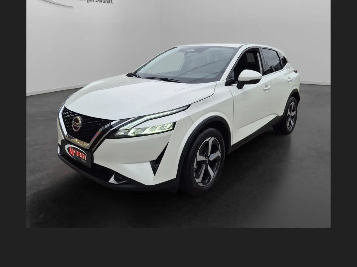 Nissan Qashqai N-Connecta 1.3 DIG-T Automatik Anhängekupplung Weiß - 1