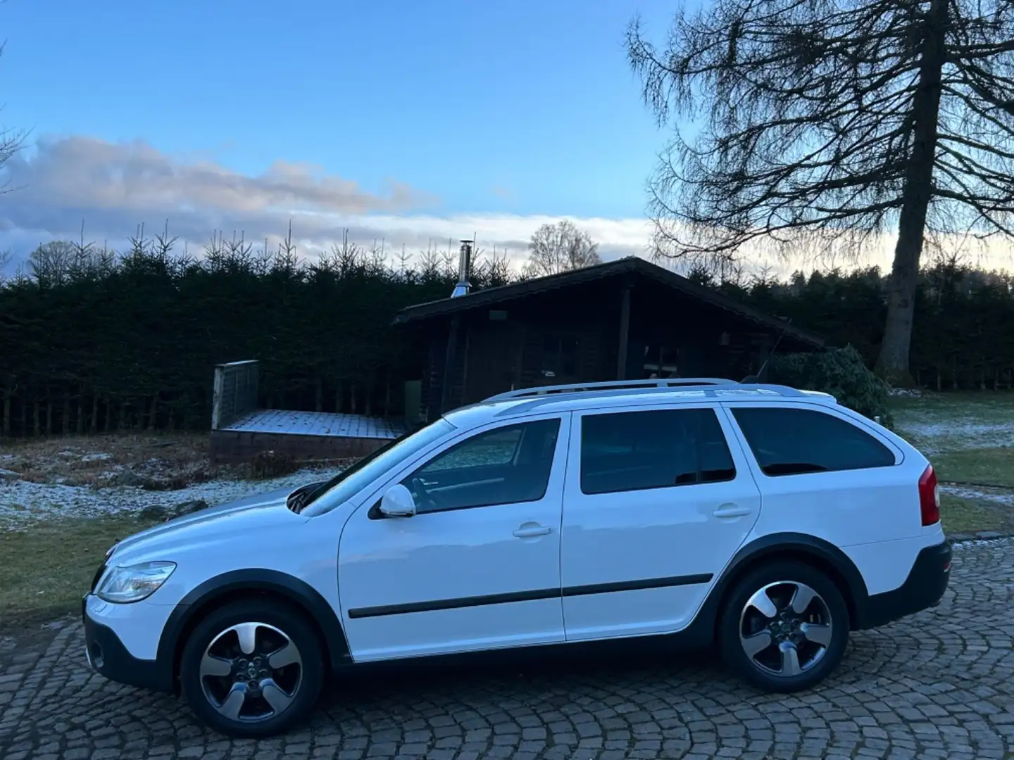 Skoda Octavia Combi Scout 4X4, 2.0TDI 140PS,6Gang Weiß - 2