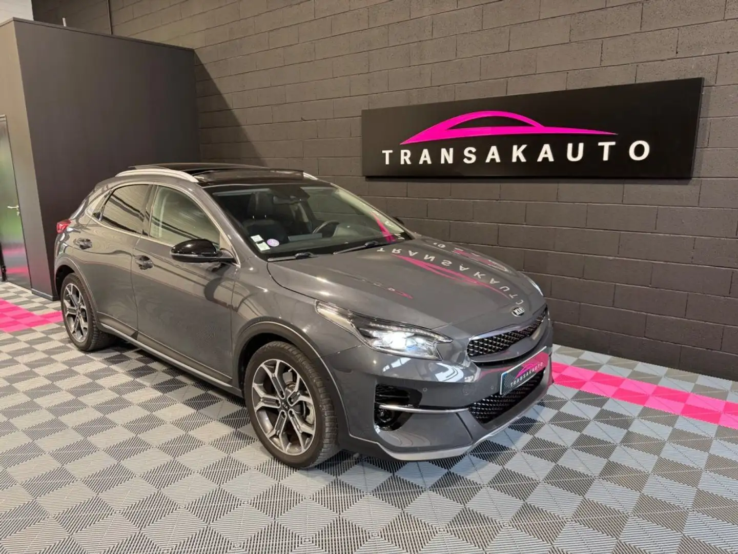 Kia XCeed 1.6l T-GDi 204 ch DCT7 ISG Premium Gris - 1