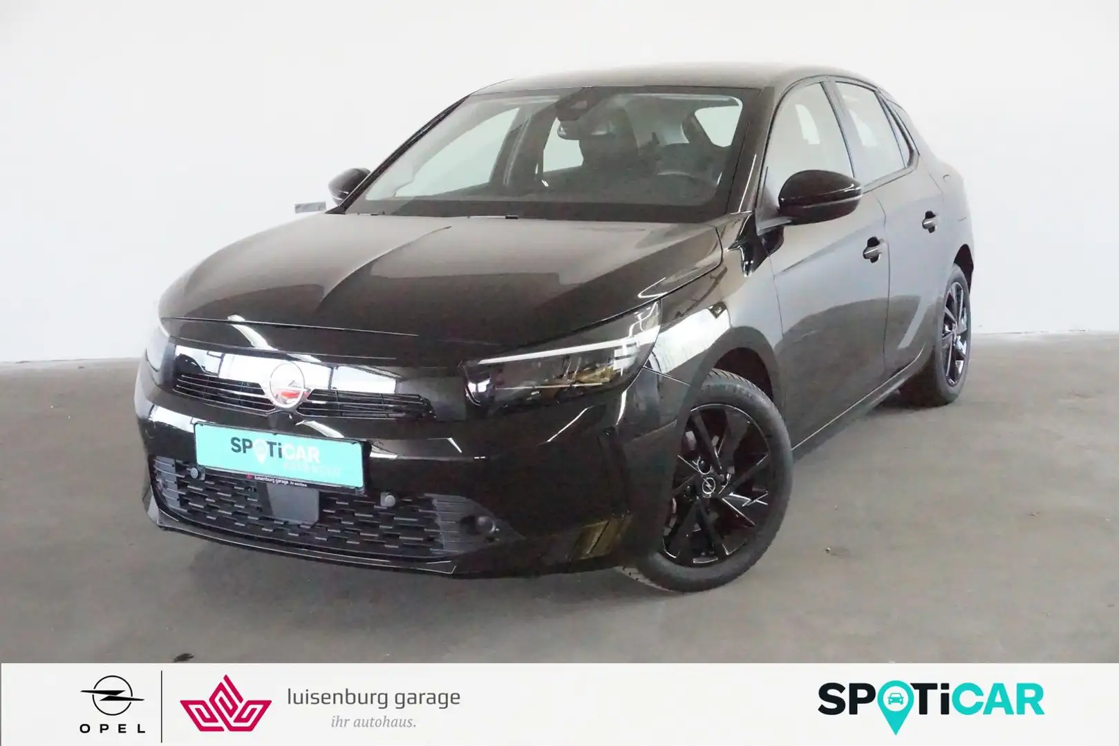 Opel Corsa Editon 1.2 Turbo PDC ALU Zwart - 1