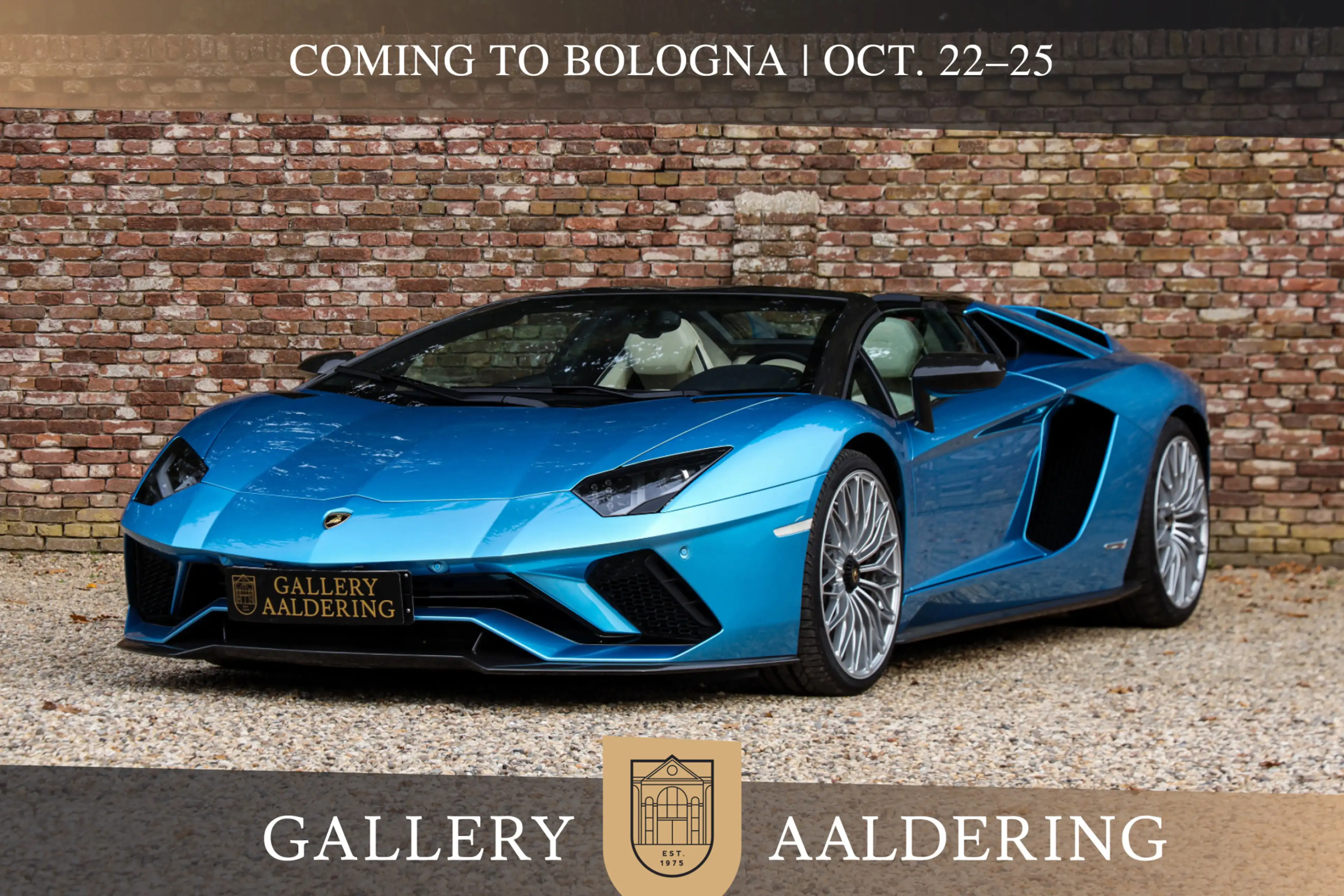 Lamborghini Aventador S Roadster "Blu Aegir over Bianco Polar" "Blu Aegi