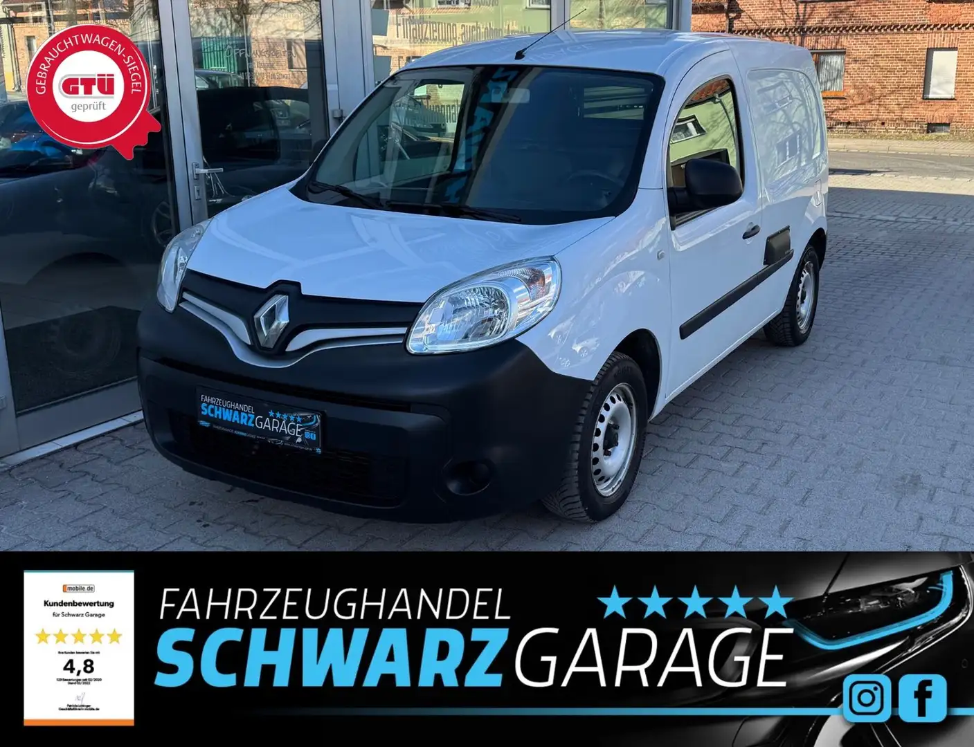 Renault Kangoo Rapid Extra*SORTIMO*BLUETOOTH*USB*KLIMA* Blanc - 1