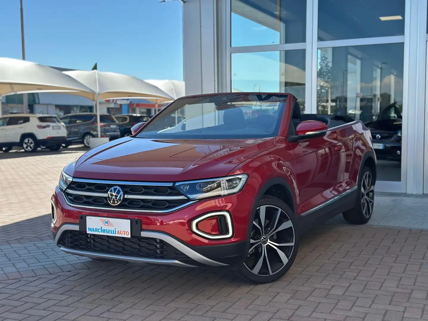 Volkswagen T-Roc Cabriolet 1.5 tsi Style dsg Rosso - 2