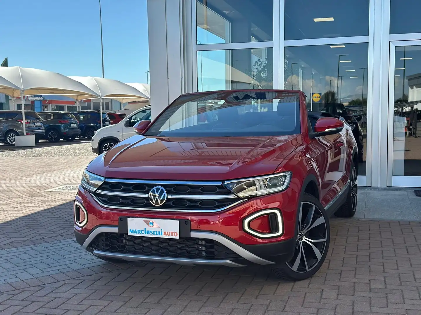 Volkswagen T-Roc Cabriolet 1.5 tsi Style dsg Rosso - 1