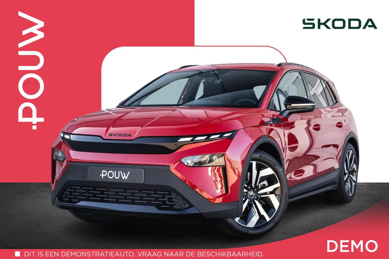 Skoda Elroq 85 286pk Sportline Edition | Business Upgrade Plus crvena - 1