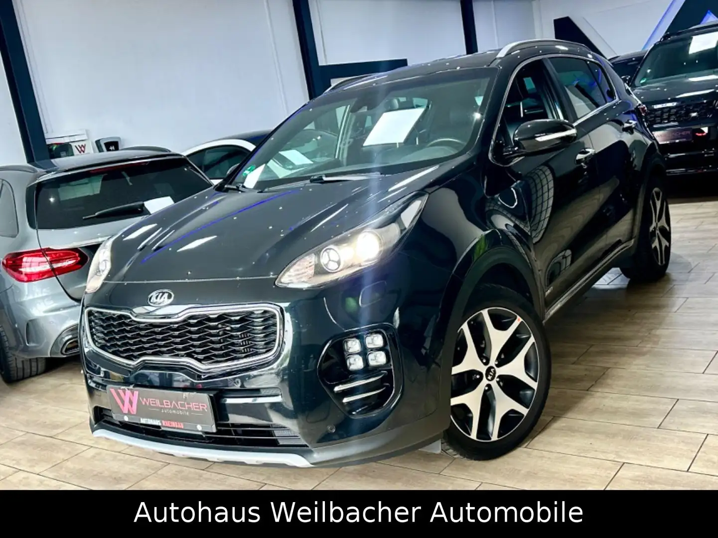 Kia Sportage 2.0 CRDi 185 AWD GT line Noir - 1