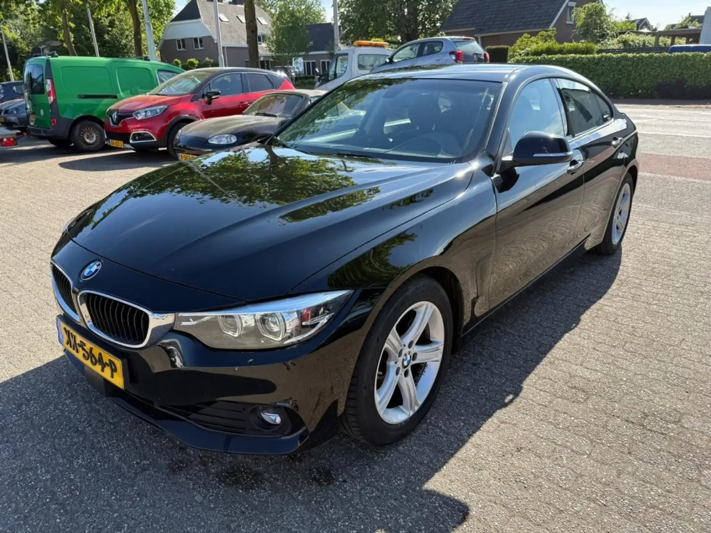 BMW 420 4-serie Gran Coupé 420i High Exec. Ed. Czarny - 1