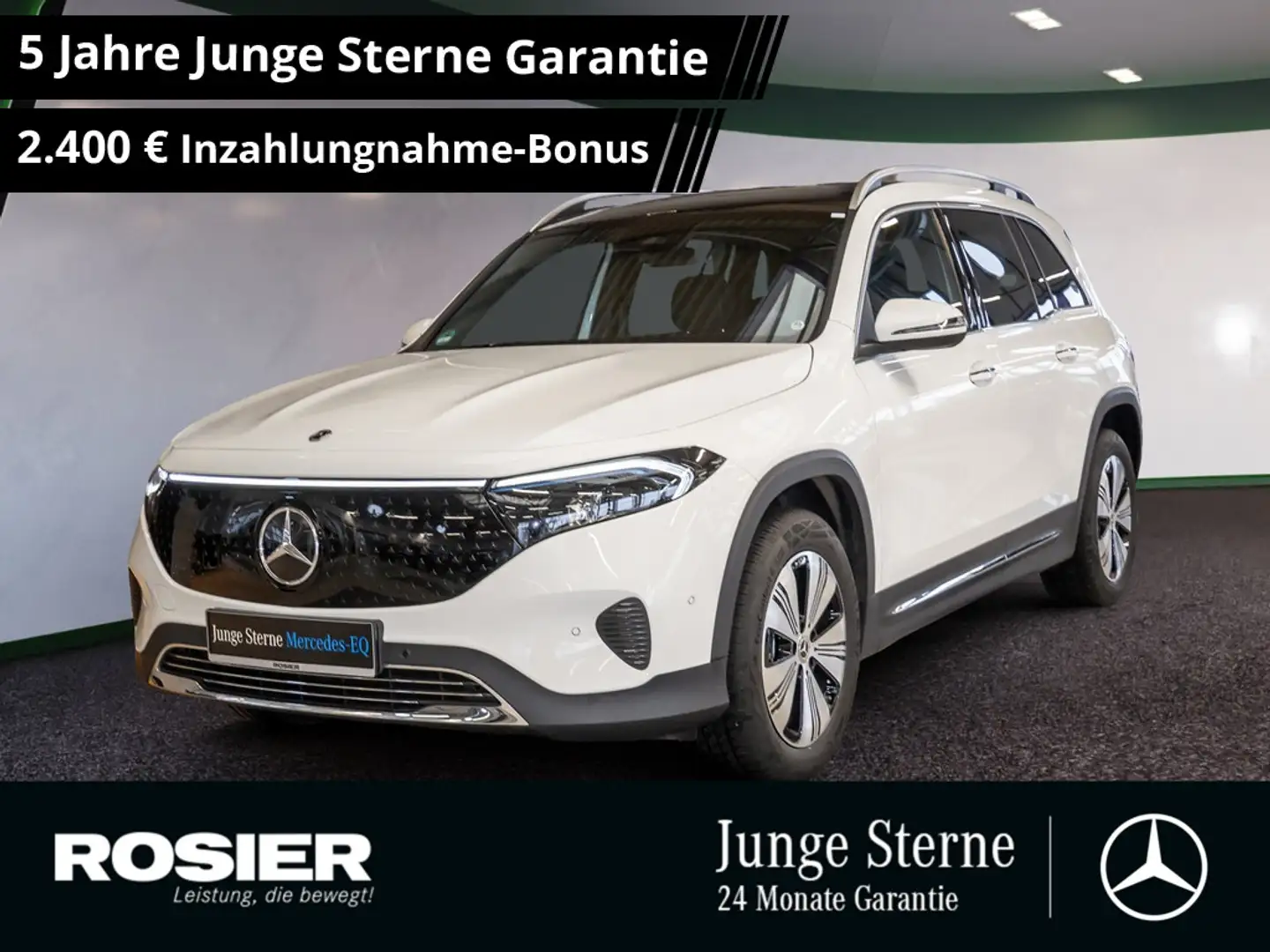 Mercedes-Benz EQB 350 4M Progressive Advanced+ 7-Sitzer Dis Blanc - 1