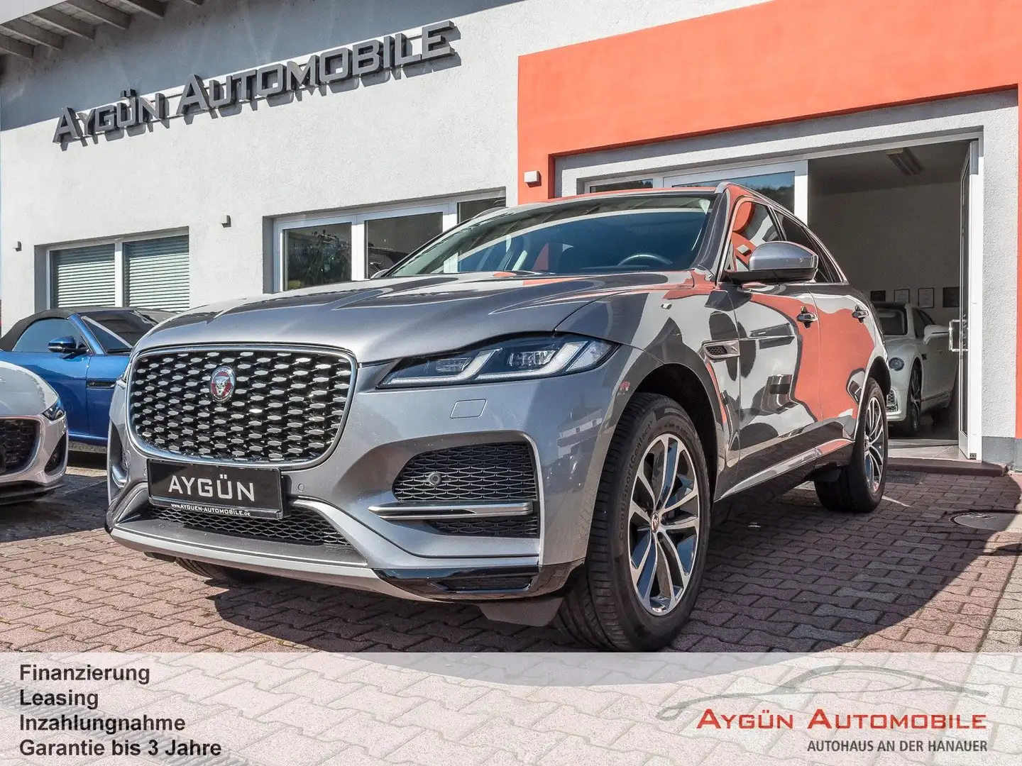 Jaguar F-Pace F-PACE P400e AWD*Panorama*TFT-Display* Gris - 1