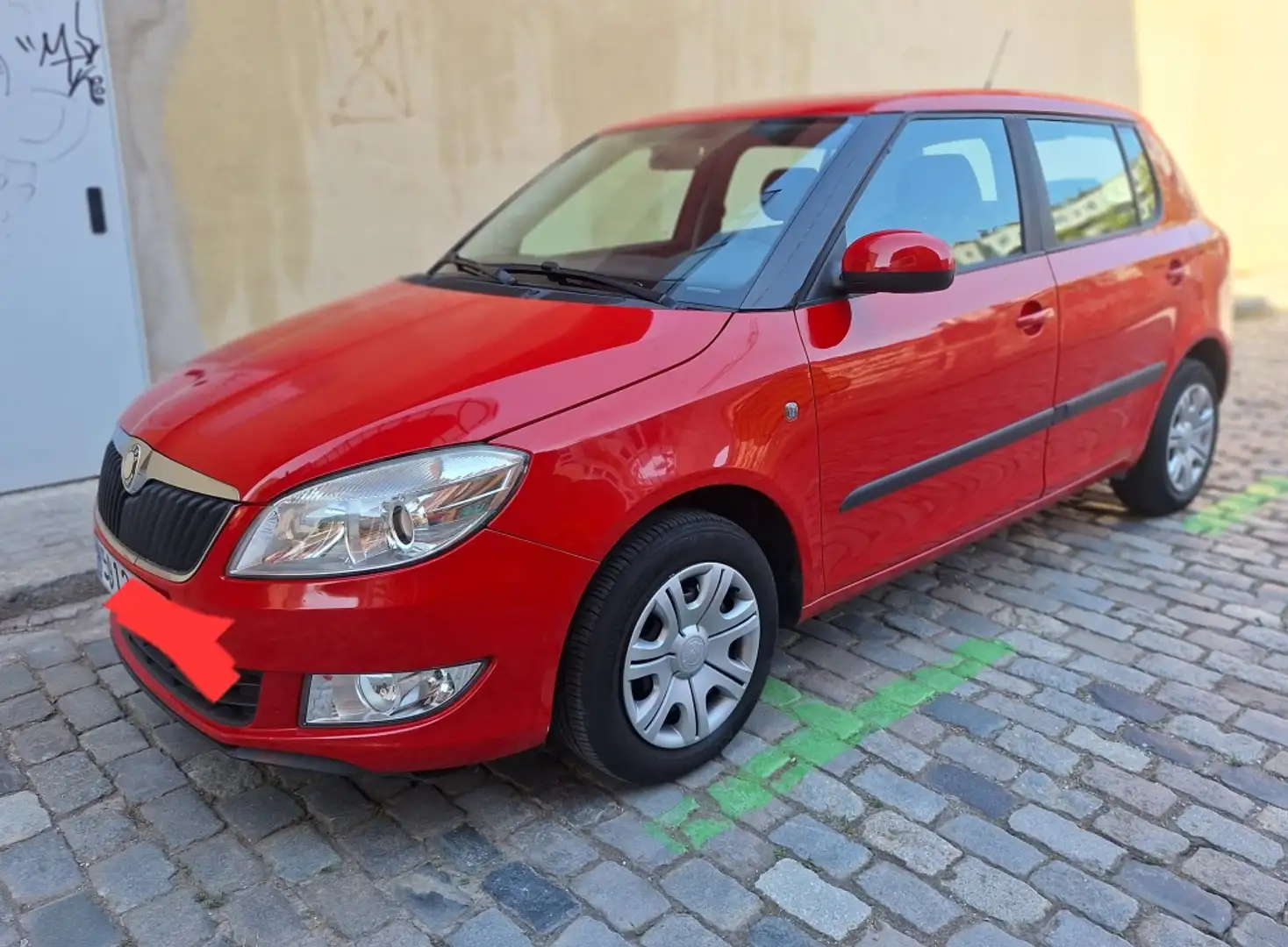 Skoda Fabia 1.2 Spirit Rojo - 1