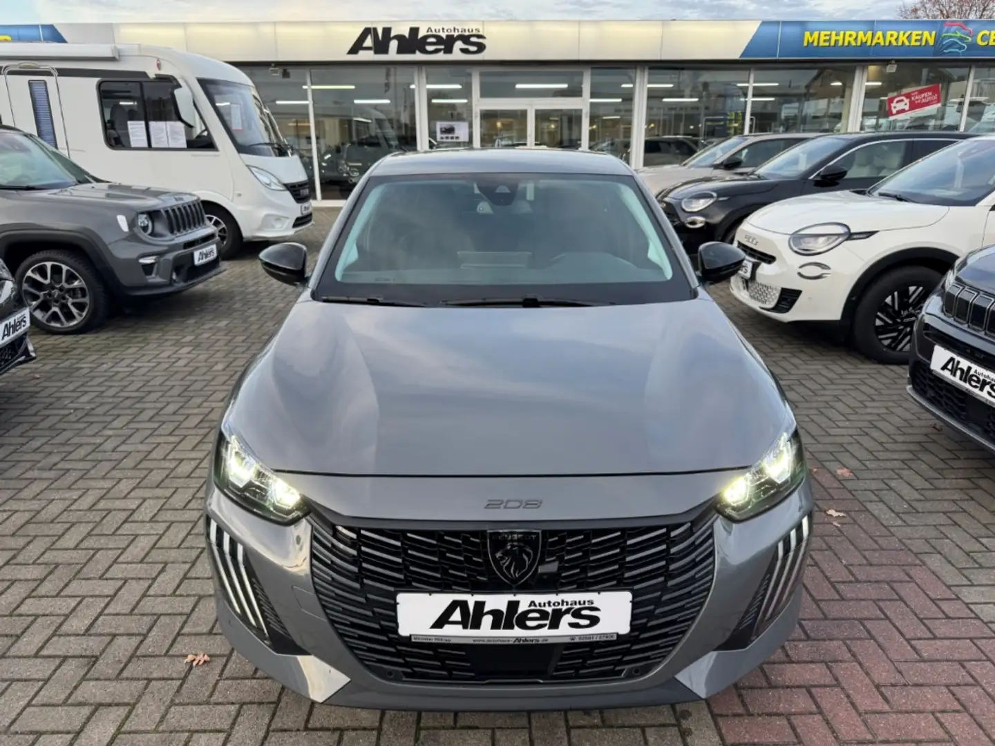 Peugeot 208 Allure+NAVI+ALLWETTER+2xKAMERA+SITZHEIZUNG+CARPLAY Gris - 2