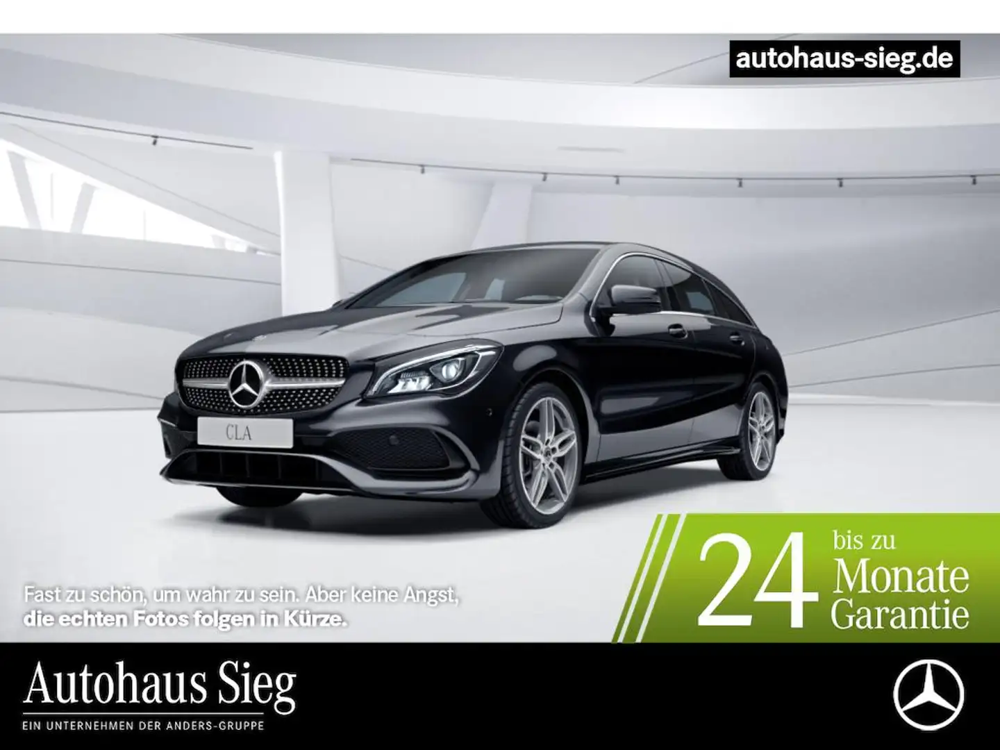 Mercedes-Benz CLA 200 SB AMG+LED+Kamera+SHZ+Navi+Tempomat+PTS+ Schwarz - 1