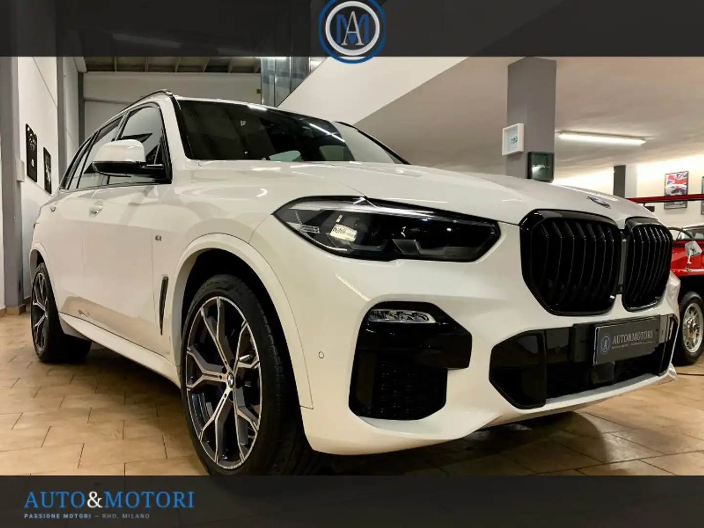 BMW X5 X5 xdrive30d mhev 48V Msport aut Tetto Apribi Weiß - 1