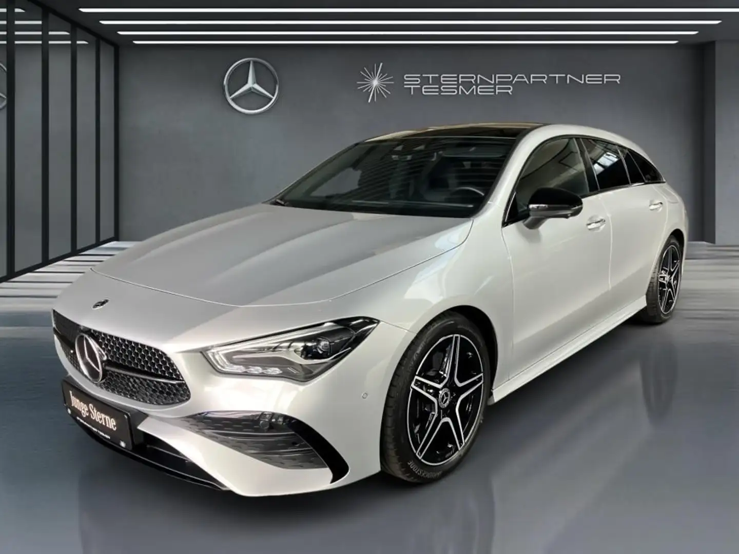 Mercedes-Benz CLA 220 CLA 220 d SB +AMG+PANO+NIGHT+KAMERA+DISTRONIC Silber - 2