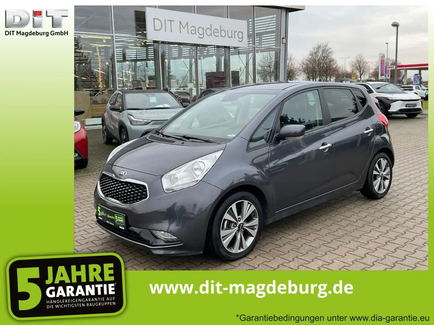 Kia Venga 1.6 Platinum Edition Navi+Pano+SD+SHZ+LM Grau - 1
