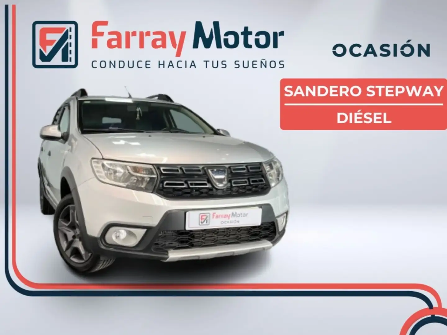 Dacia Sandero 1.5 Blue dCi Stepway Essential 70kW Plateado - 1