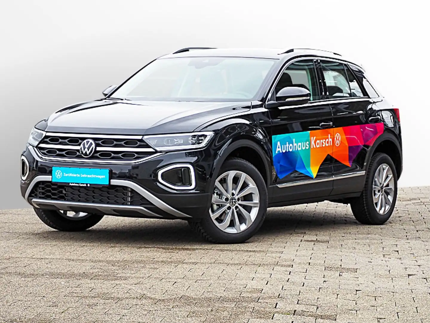 Volkswagen T-Roc Style 1.0 TSI LED, CLIMA, KAMERA Bluetooth Schwarz - 2