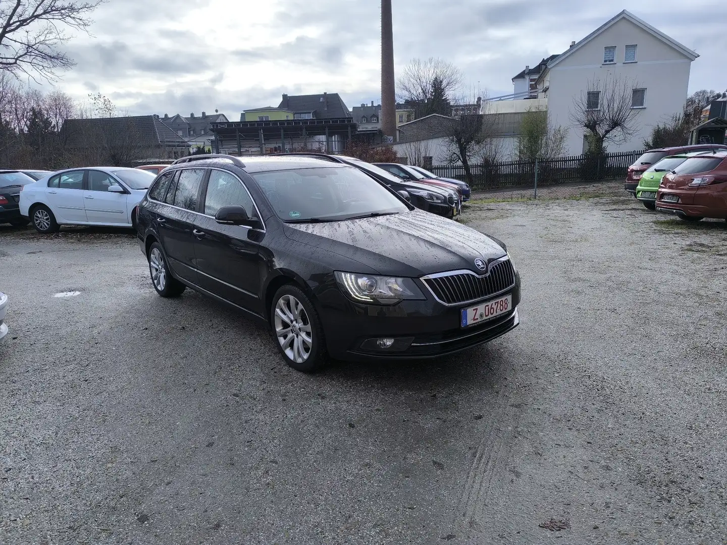 Skoda Superb Exclusive Schwarz - 2