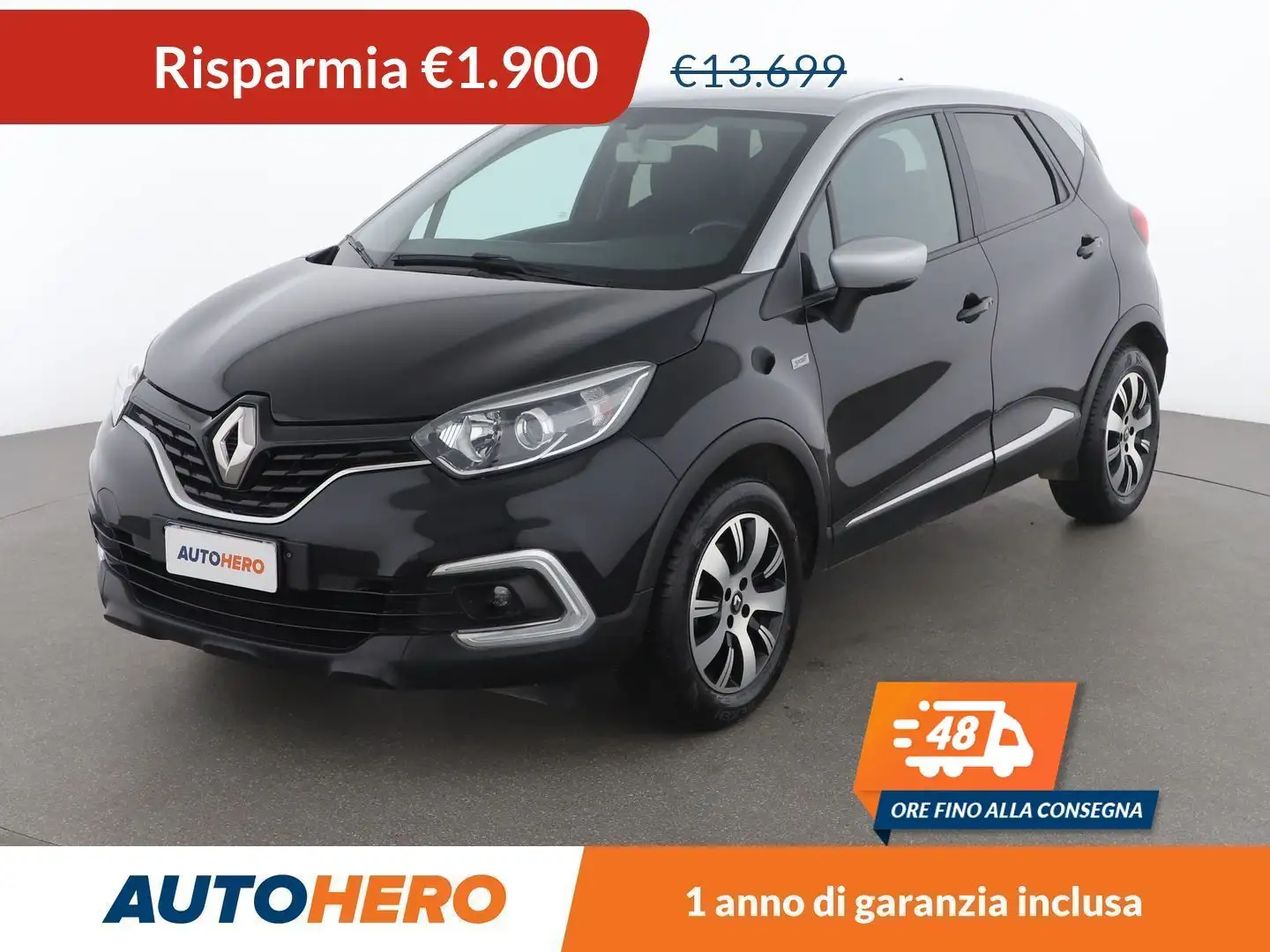 Renault Captur 1.5 dCi Sport Edition 90 CV Nero - 1