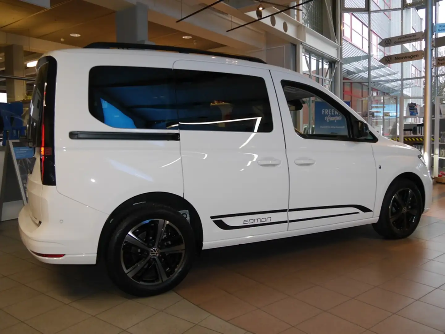 Volkswagen Caddy 5-Sitzer 2.0 TDI SCR DSG Life Edition Weiß - 2