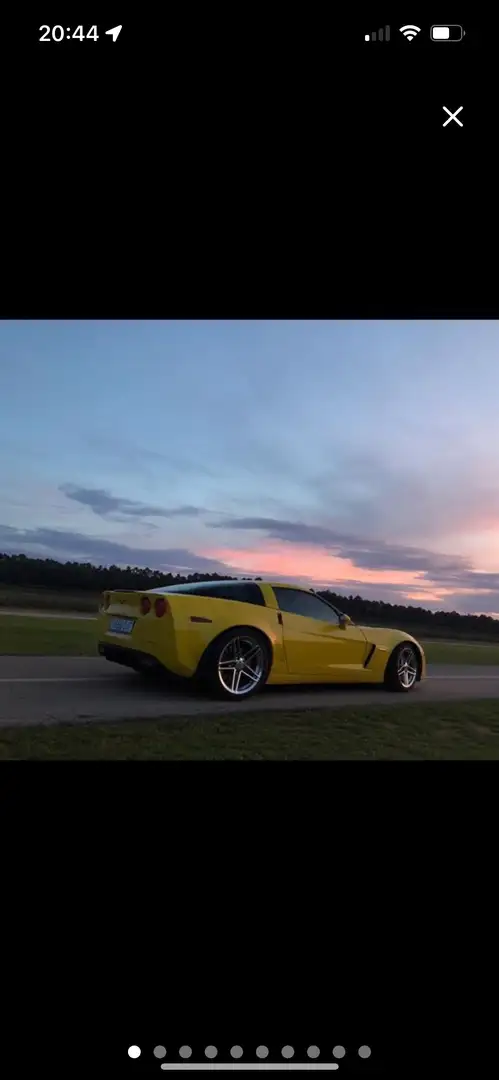 Corvette C6 Coupe Z06 7000cc Galben - 1