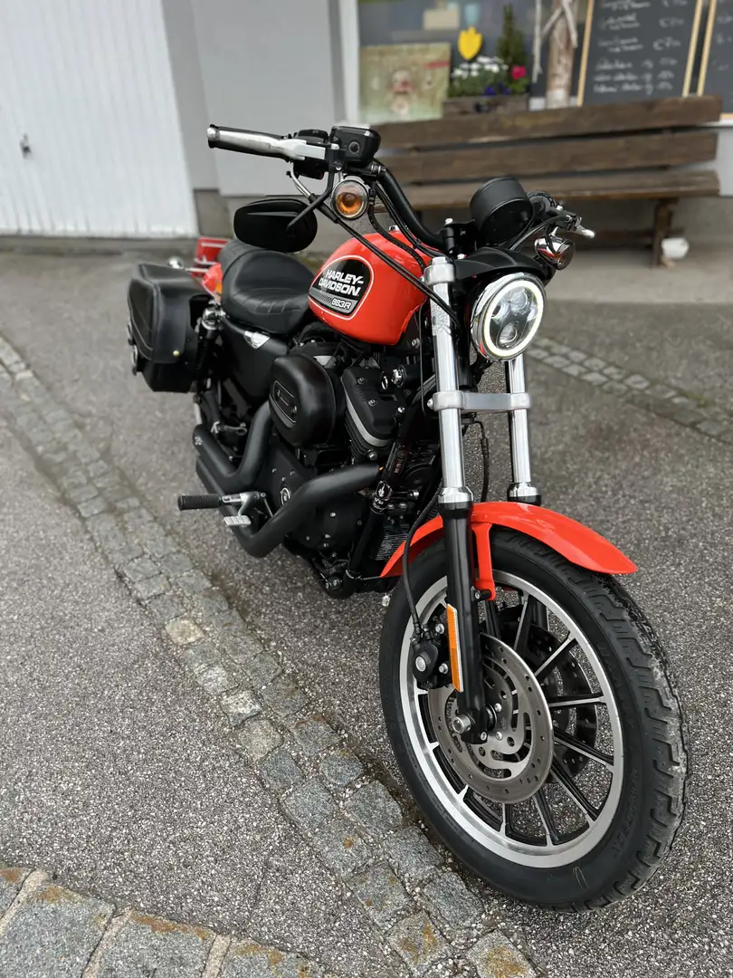 Harley-Davidson Sportster XL 883 XL883 Roadster A2-Zulassung Portocaliu - 2