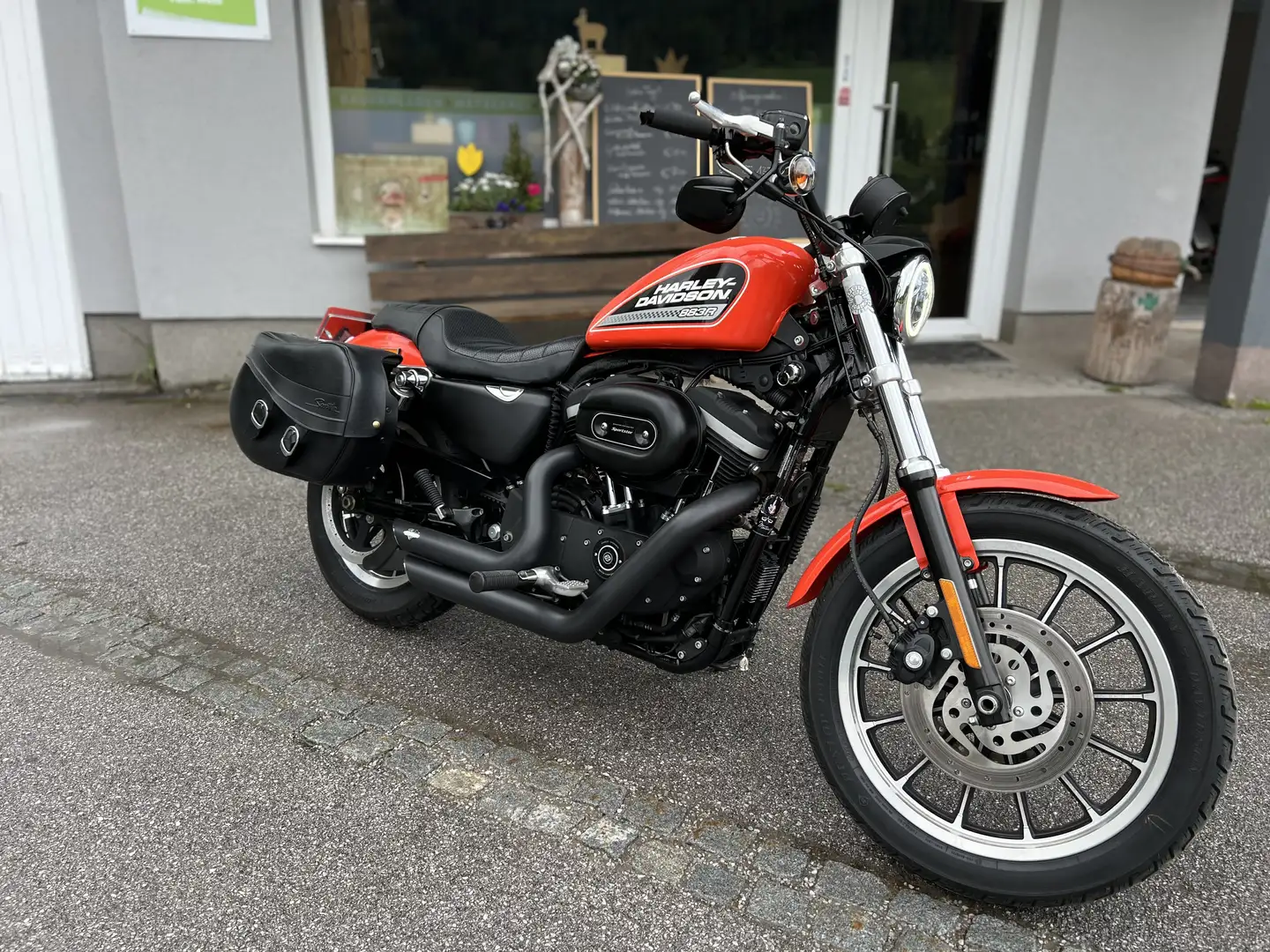 Harley-Davidson Sportster XL 883 XL883 Roadster A2-Zulassung Portocaliu - 1