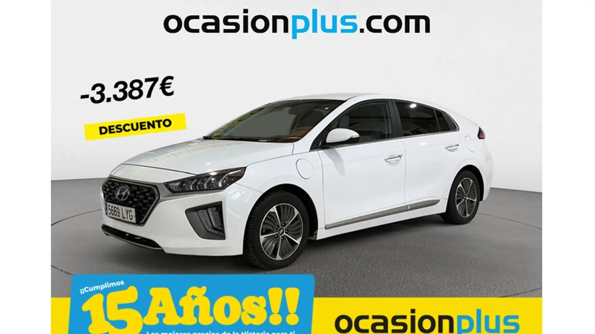 Hyundai IONIQ PHEV 1.6 GDI Tecno Blanc - 1